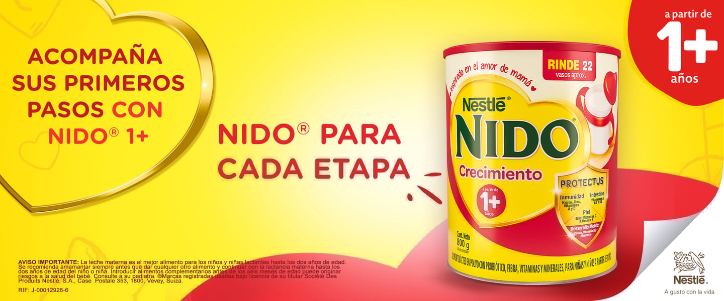 Acompaña sus primeros paso con Nido