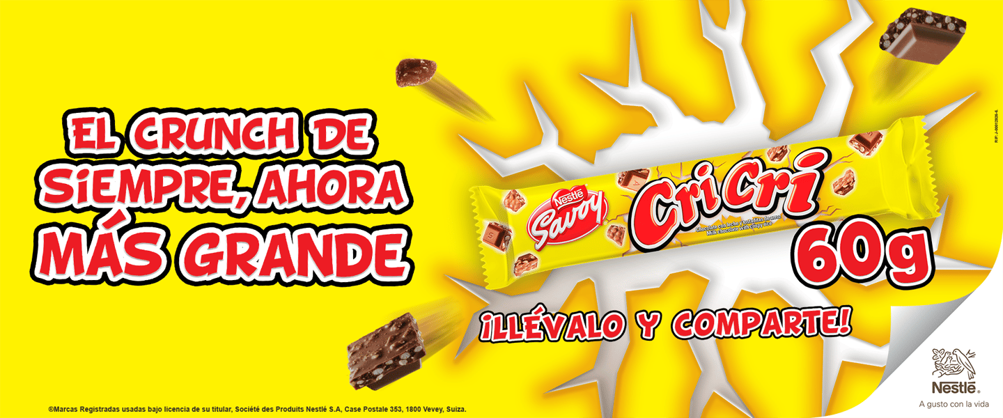 el crunch de siempre, ahora mas grande