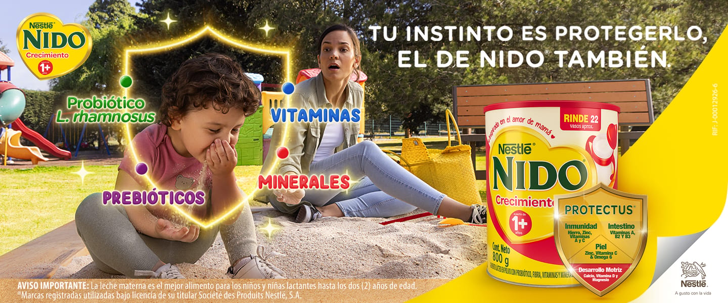 Acompaña sus primeros paso con Nido
