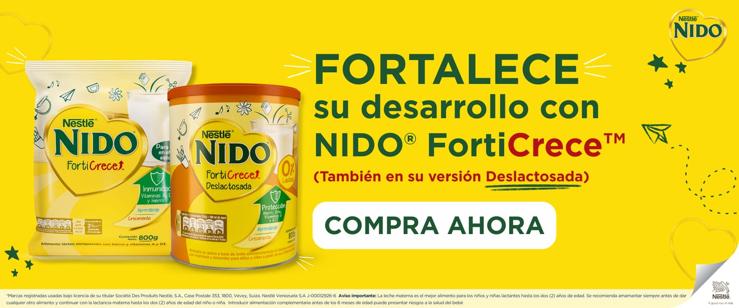 Acompaña sus primeros paso con Nido