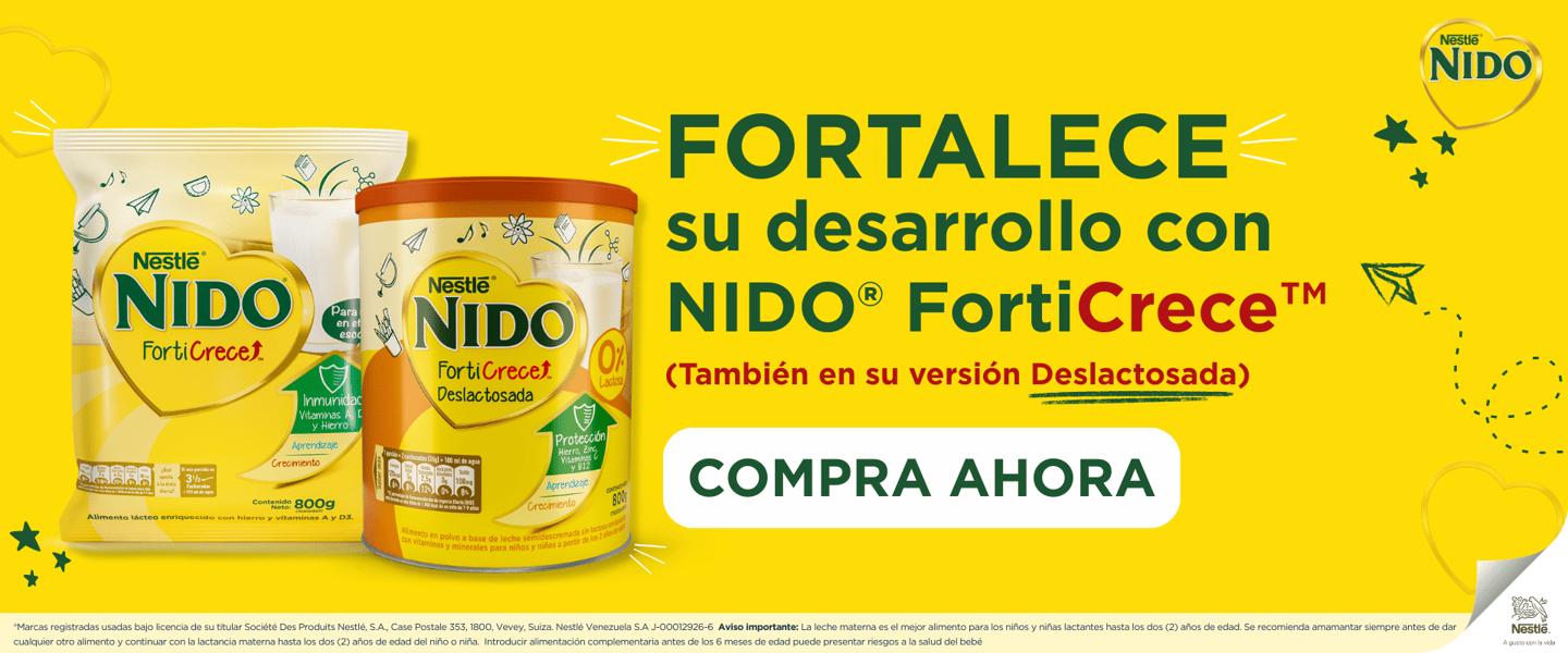 Acompaña sus primeros paso con Nido