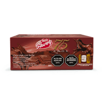 SAVOY® 75 Aniversario mini, Chocolate con leche (Edición Aniversario) Display 16 Unidades de 25 g