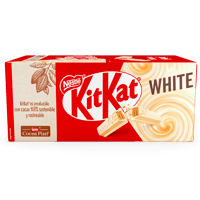  KIT KAT® Wafer rellena con cacao cubierta de chocolate blanco Display de 24 Unidades de 41.5g
