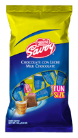SAVOY® Chocolate con Leche Bolsa 10 unidades de 15g