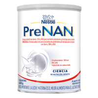 PRENAN® fórmula adaptada para lactantes de pretérmino y/o de bajo peso al nacer, con hierro, DHA y ARA