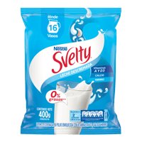 SVELTY® LECHE DESCREMADA EN POLVO ENRIQUECIDA CON VITAMINAS A Y D3, CALCIO Y HIERRO