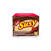 SUSY® Mini Galleta Rellena de Crema Sabor a Chocolate Display 18 Unidades de 25 g