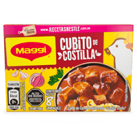 MAGGI® Caldo de Carne de Costilla Criolla Deshidratada 8 Cubitos 