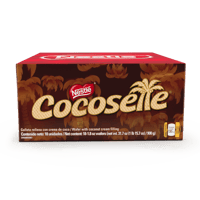 COCOSETTE® Maxi Galleta Rellena de Crema de Coco Display 18 Unidades de 50 g