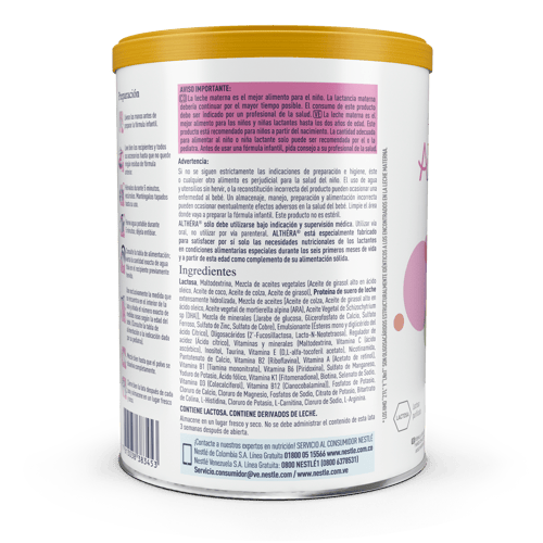 Fórmula Infantil Althéra desde el nacimiento 400g