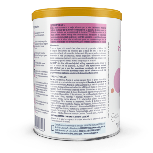 Fórmula Infantil Althéra desde el nacimiento 400g