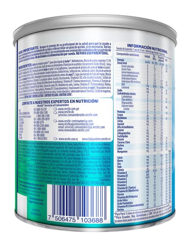 ASCENDA® Alimento Lácteo en Polvo con sabor a vainilla 400g