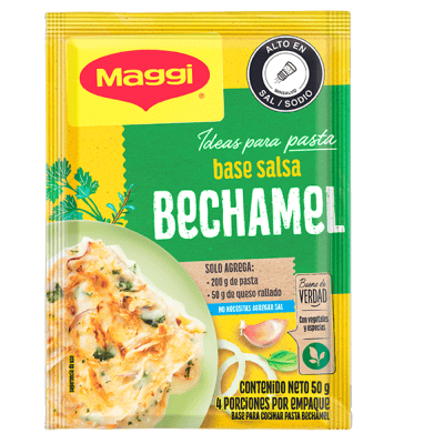 MAGGI® Base para Salsa Bechamel Bulto 24 Unidades de 50 g 