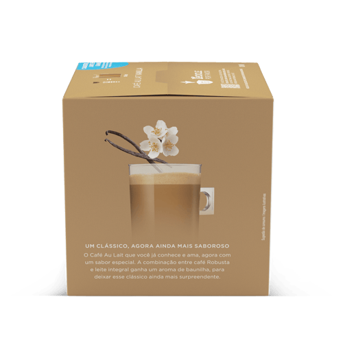NESCAFÉ® DOLCE GUSTO Café Aut Lait Vainilla 10 cápsulas