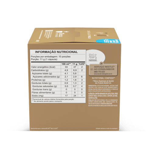 NESCAFÉ® DOLCE GUSTO Café Aut Lait Vainilla 10 cápsulas