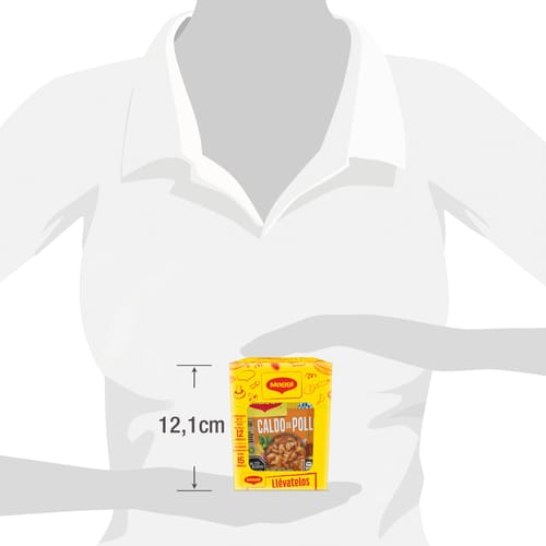 MAGGI® Caldo de Pollo Display 12 Sobres de 35 g