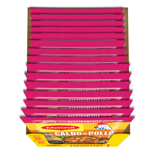 MAGGI® Caldo de Pollo Display 12 Sobres de 35 g