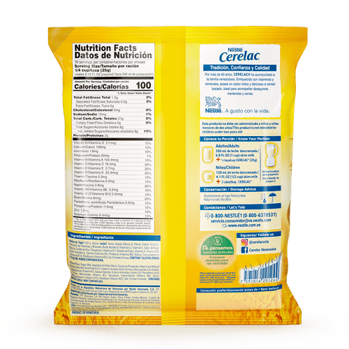CERELAC® Cereal Alimenticio Fortificado en Polvo 900 g