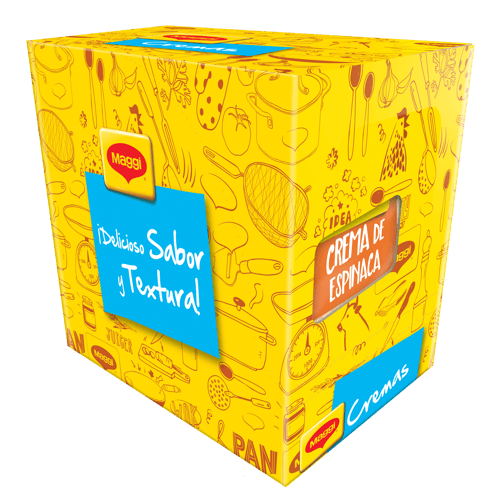 MAGGI® Crema de Espinaca 12x65g MAGGI® Crema de Espinaca 12x65g