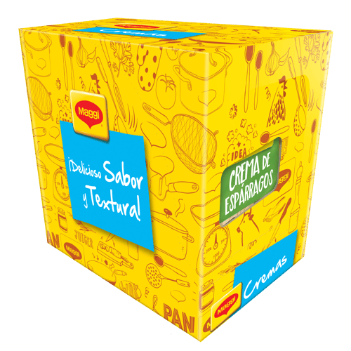MAGGI® Crema de Esparragos 12x66g MAGGI® Crema de Esparragos 12x66g