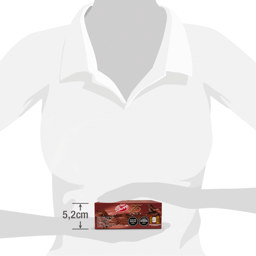 SAVOY® 75 Aniversario mini, Chocolate con leche (Edición Aniversario) Display 16 Unidades de 25 g