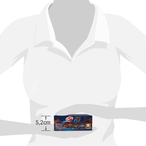 SAVOY® 75 Aniversario  Dark Chocolate Oscuro (Edición Aniversario) Display 16 Unidades de 25 g