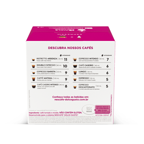 NESCAFÉ® DOLCE GUSTO Espresso 10 cápsulas
