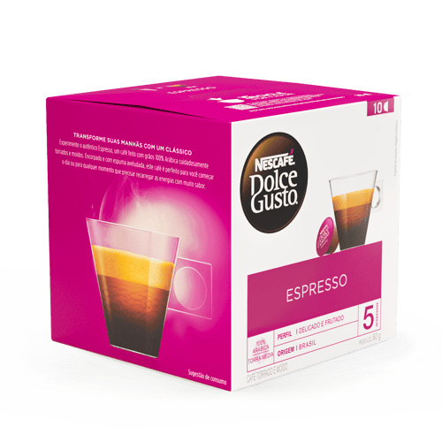 NESCAFÉ® DOLCE GUSTO Espresso 10 cápsulas