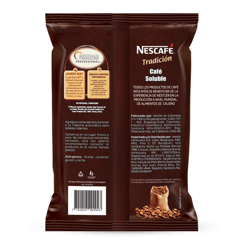 NESCAFÉ® Tradición Café Instantáneo Bolsa  500 g