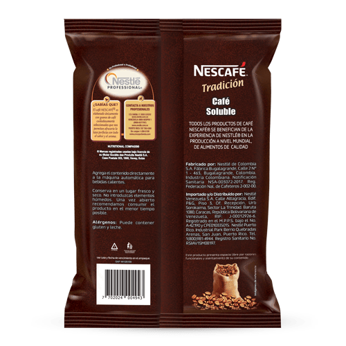NESCAFÉ® Tradición Café Instantáneo Bolsa  500 g