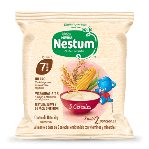 NESTUM® Fe+ 3 Cereales Sachet 50g 