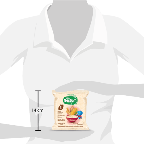 NESTUM® Fe+ 3 Cereales Sachet 50g 