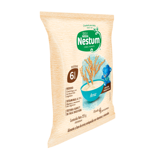 NESTUM® Cereal Infantil de Arroz Enriquecido con Vitaminas y Minerales 225 g