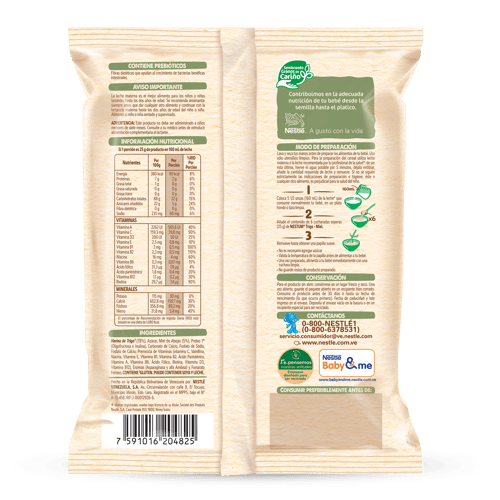 NESTUM® Cereal Infantil de Trigo Miel Enriquecido con Vitaminas y Minerales 225 g NESTUM® Cereal Infantil de Trigo Miel Enriquecido con Vitaminas y Minerales 225 g
