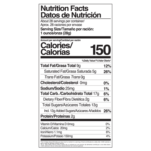 SAVOY® Postres Oscuro 55% Troceado Bolsa 800g