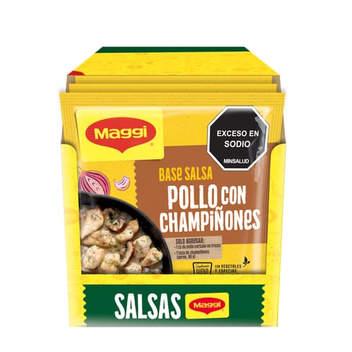 MAGGI® DELICIAS Base Champiñón Pollo 24x50g