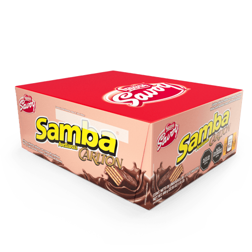 	SAMBA® Galleta Avellana Display de 20 Unidades de 32g