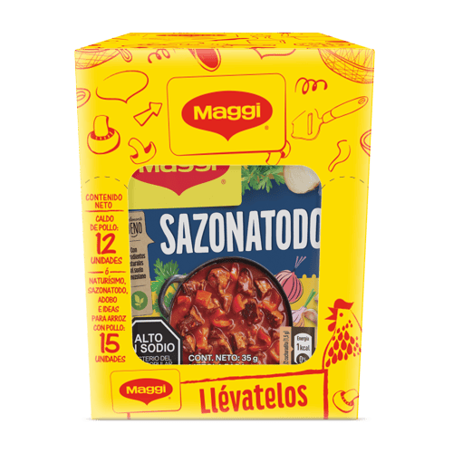 MAGGI® Sazonatodo Display 15 Sobres de 35 g