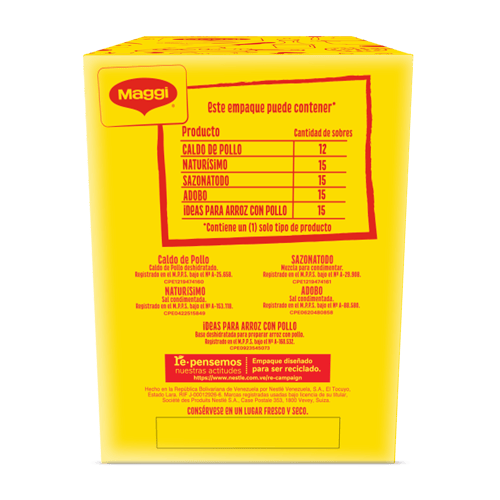 MAGGI® Sazonatodo Display 15 Sobres de 35 g