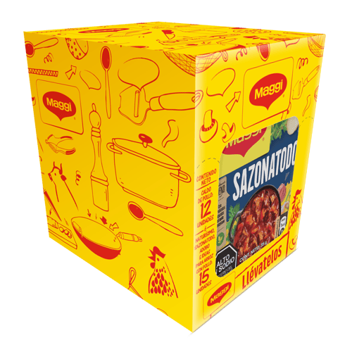 MAGGI® Sazonatodo Display 15 Sobres de 35 g