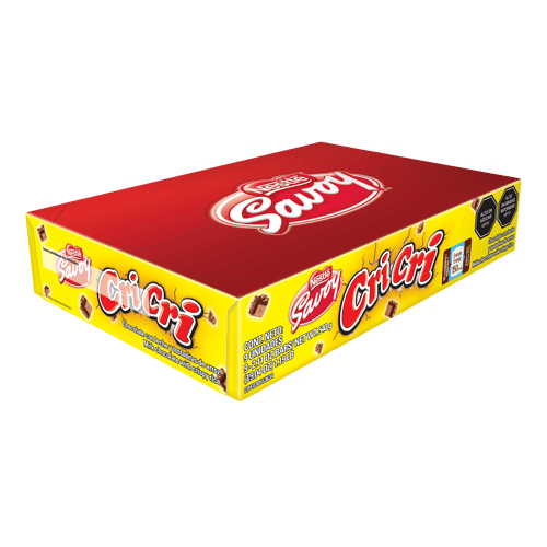 CRI CRI® Chocolate con Leche y Tostaditas de Arroz 9x60 g