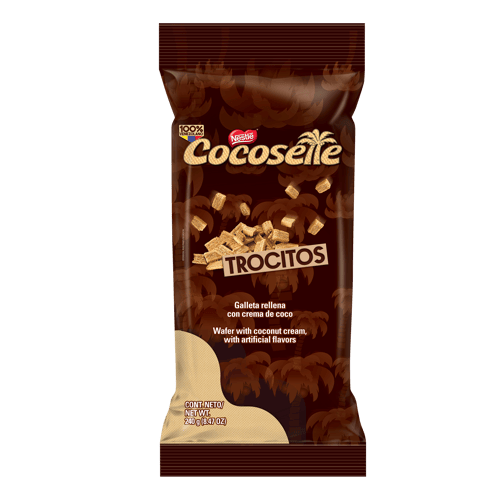 COCOSETTE® Troceado Wafer Relleno de Crema de Coco 240 g COCOSETTE® Troceado Wafer Relleno de Crema de Coco 240 g