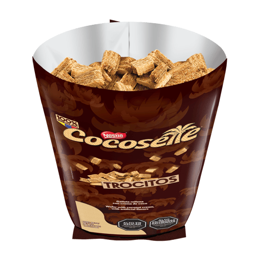 COCOSETTE® Troceado Wafer Relleno de Crema de Coco 240 g