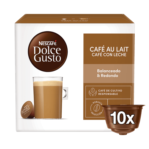 NDG CAFE AU LAIT 10Caps 6x100g XR