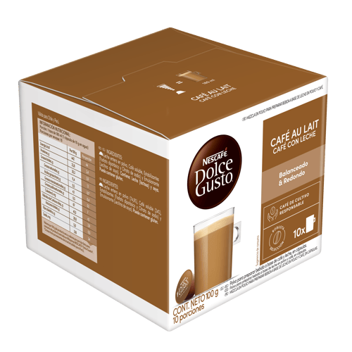 NDG CAFE AU LAIT 10Caps 6x100g XR