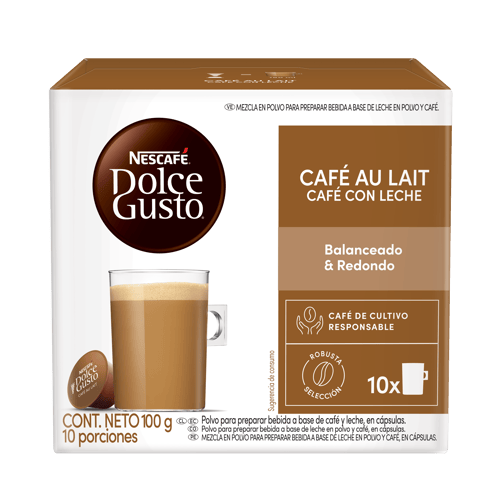 NDG CAFE AU LAIT 10Caps 6x100g XR