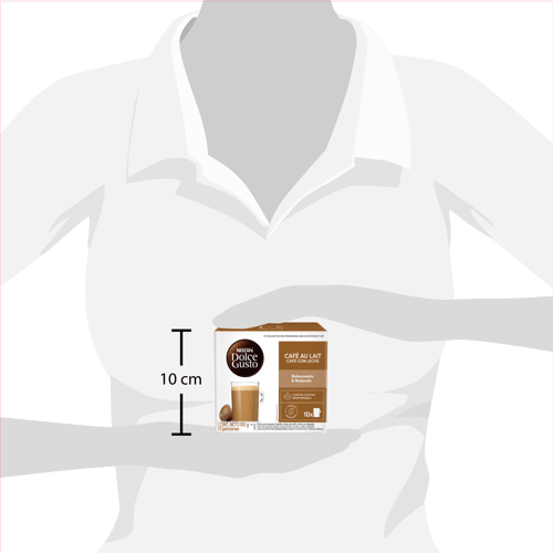 NDG CAFE AU LAIT 10Caps 6x100g XR