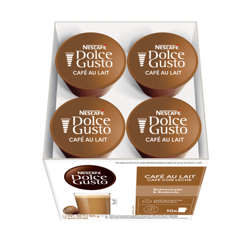 NDG CAFE AU LAIT 10Caps 6x100g XR
