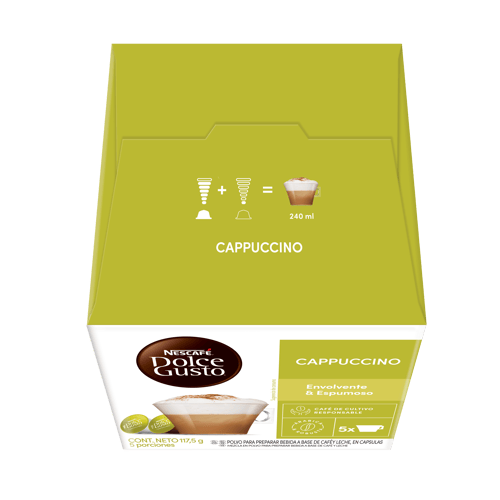 NDG CAPPUCCINO 10Caps 6x117.5g XR