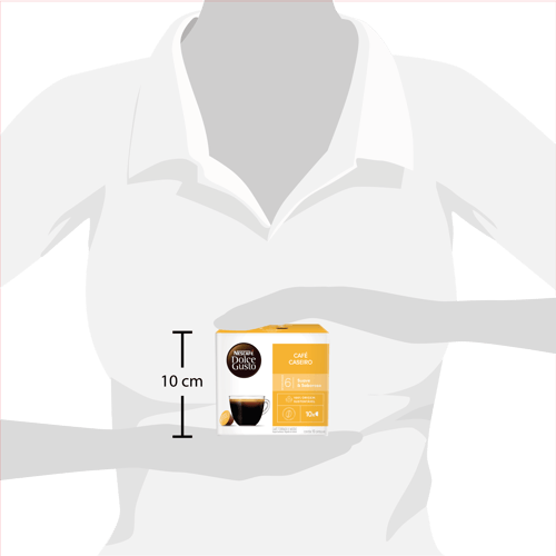 NESCAFÉ® DOLCE GUSTO Caseiro DISPLAY de 10 cápsulas